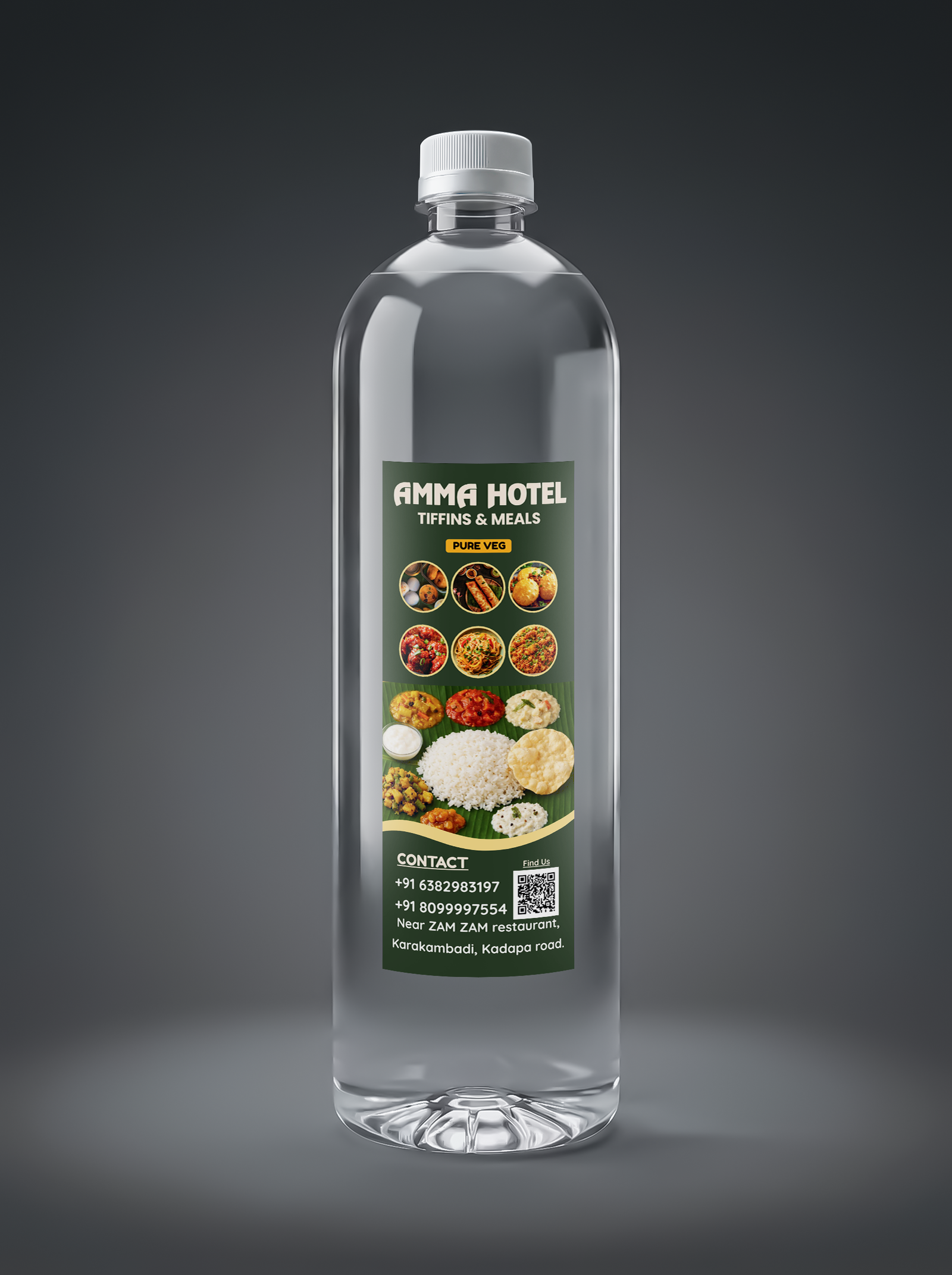 Amma Hotel Customized Bottle_1000ml-Premium